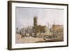 Draw Bridge from St. Augustine's Bank, Bristol-James Johnson-Framed Giclee Print