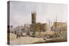 Draw Bridge from St. Augustine's Bank, Bristol-James Johnson-Stretched Canvas