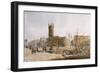 Draw Bridge from St. Augustine's Bank, Bristol-James Johnson-Framed Giclee Print