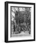 Drawbridge, Cawdor Castle, Scotland, 1924-1926-Valentine & Sons-Framed Premium Giclee Print