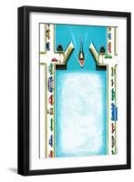 Drawbridge - Jack & Jill-Betsy Bates-Framed Giclee Print