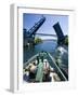 Drawbridge, Lake Union, Seattle, Washington, USA-William Sutton-Framed Photographic Print