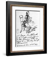 Drawing, 19th Century-George Cruikshank-Framed Giclee Print