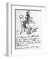 Drawing, 19th Century-George Cruikshank-Framed Giclee Print