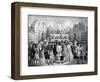 Drawing a Lottery in the Guildhall, 1739-null-Framed Premium Giclee Print