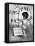 Drawing by André Gill, 1927-Andre Gill-Framed Stretched Canvas