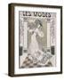 Drawing by Artist de Feure of Young Fashionable Woman on Cover of French Periodical Les Modes-null-Framed Photographic Print