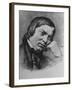 Drawing by Bendemann Dated 1859 of German Composer Robert Schumann-null-Framed Premium Photographic Print