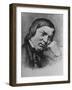 Drawing by Bendemann Dated 1859 of German Composer Robert Schumann-null-Framed Photographic Print