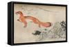 Drawing by Hokusai, c1780-1849, (1929)-Hokusai-Framed Stretched Canvas