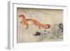 Drawing by Hokusai, c1780-1849, (1929)-Hokusai-Framed Giclee Print