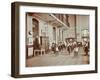 Drawing Class, Myrdle Street Girls School, Stepney, London, 1908-null-Framed Premium Photographic Print