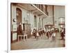 Drawing Class, Myrdle Street Girls School, Stepney, London, 1908-null-Framed Photographic Print