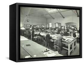 Drawing Class, University College, London, 1912-null-Framed Stretched Canvas