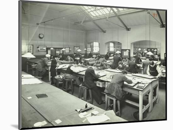 Drawing Class, University College, London, 1912-null-Mounted Photographic Print