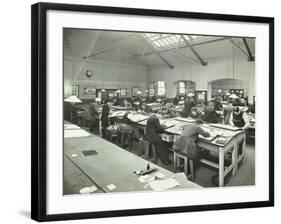 Drawing Class, University College, London, 1912-null-Framed Photographic Print