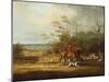 Drawing Cover-Huntsmen and Hounds in an Extensive Wooded Landscape, 1807-Samuel Henry Alken-Mounted Giclee Print