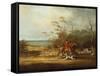 Drawing Cover-Huntsmen and Hounds in an Extensive Wooded Landscape, 1807-Samuel Henry Alken-Framed Stretched Canvas