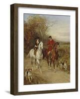 Drawing Cover-Heywood Hardy-Framed Giclee Print