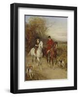 Drawing Cover-Heywood Hardy-Framed Premium Giclee Print