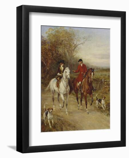 Drawing Cover-Heywood Hardy-Framed Premium Giclee Print