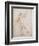 Drawing, Flagman-Raphael-Framed Art Print