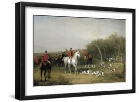 Drawing for Covert-William Joseph Shayer-Framed Art Print