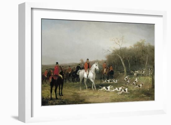 Drawing for Covert-William Joseph Shayer-Framed Art Print