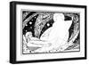 Drawing for the Book of Job, 1913-Robert Traill Rose-Framed Giclee Print