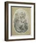 Drawing for the Frontispiece of 'The Botanic Garden', by Erasmus Darwin (1731-1802)-Henry Fuseli-Framed Premium Giclee Print