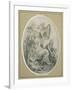 Drawing for the Frontispiece of 'The Botanic Garden', by Erasmus Darwin (1731-1802)-Henry Fuseli-Framed Giclee Print