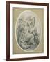 Drawing for the Frontispiece of 'The Botanic Garden', by Erasmus Darwin (1731-1802)-Henry Fuseli-Framed Giclee Print