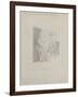 Drawing for the Map of the Moon, 1794 (Pencil on Paper)-John Russell-Framed Giclee Print