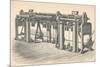 Drawing Frame, by Platt, Brothers & Co. Oldham, 1874-GB Smith-Mounted Giclee Print