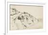 Drawing from an Album Titled 'The Basque Country', 1862-63-Odilon Redon-Framed Giclee Print