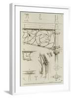 Drawing from the 13th 'Entretiens Sur L'Architecture', 1872-Eugene Emmanuel Viollet-le-Duc-Framed Giclee Print