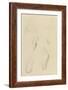 Drawing from the Female Form-George Frederick Watts-Framed Giclee Print