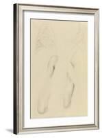 Drawing from the Female Form-George Frederick Watts-Framed Giclee Print