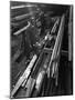 Drawing Hexagonal Rods, Edgar Allen Steel Foundry, Sheffield, 1962-Michael Walters-Mounted Photographic Print