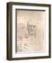 Drawing illustrating the theory of the proportions in the human figure, c1472-c1519 (1883)-Leonardo Da Vinci-Framed Giclee Print