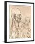 Drawing Illustrating the Theory of the Proportions of the Human Figure, C1472-C1519 (1883)-Leonardo da Vinci-Framed Giclee Print