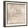 Drawing illustrating the theory of the proportions of the human figure, c1472-c1519 (1883)-Leonardo Da Vinci-Framed Giclee Print