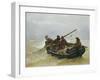 Drawing in the Catch-Georges Jean Marie Haguette-Framed Giclee Print