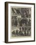 Drawing Money in a Gale at Portland-Joseph Nash-Framed Giclee Print