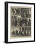 Drawing Money in a Gale at Portland-Joseph Nash-Framed Giclee Print