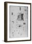 'Drawing of a Decorative Screen and Other Sketches', c1480 (1945)-Leonardo Da Vinci-Framed Giclee Print