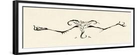 Drawing of a Demon-Arthur Rackham-Framed Premium Giclee Print