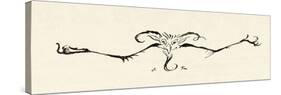 Drawing of a Demon-Arthur Rackham-Stretched Canvas