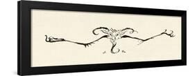 Drawing of a Demon-Arthur Rackham-Framed Art Print