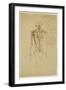 Drawing of a Man's Skeleton-James Ward-Framed Giclee Print